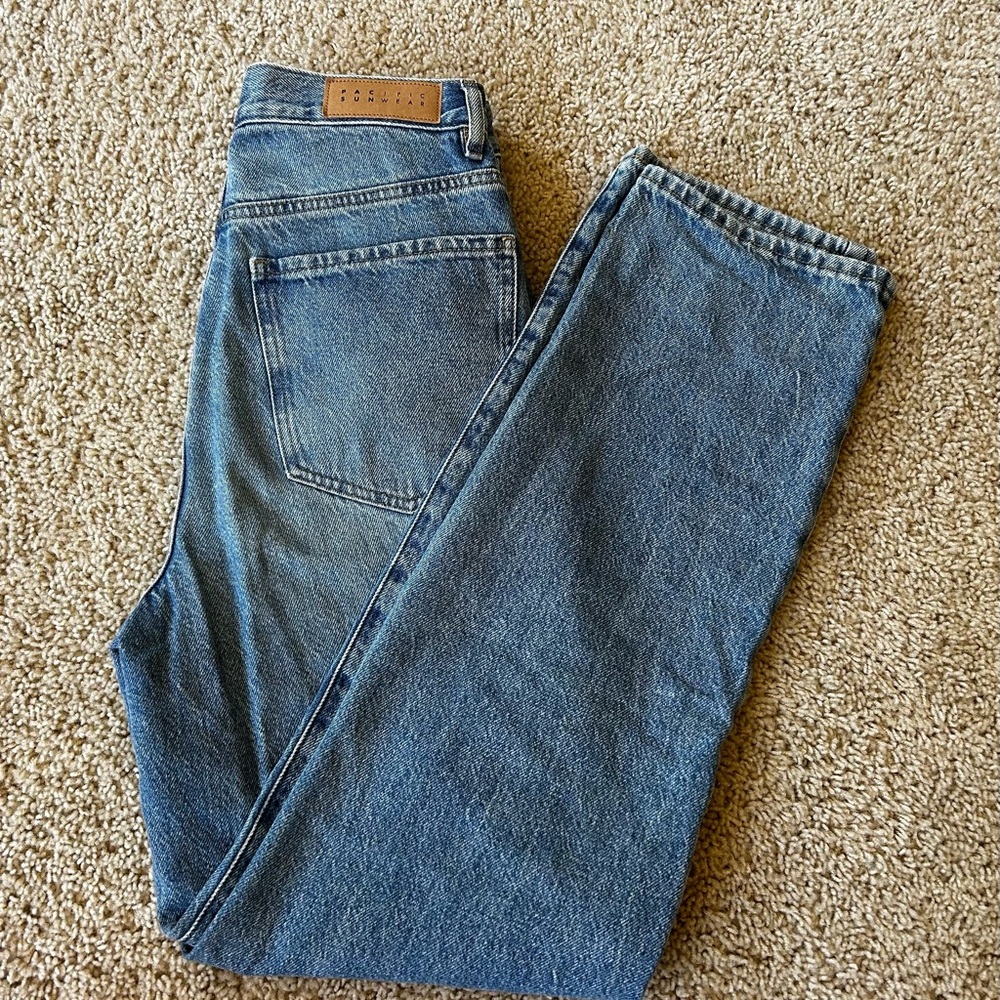 Pacsun Women’s Denim Blue Straight “Dad Jean”